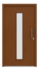 Hörmann Haustür Thermo46 020 Golden Oak-Golden Oak Frontansicht außen
