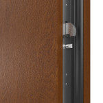 Hörmann Haustür Thermo46 020 Golden Oak-Golden Oak Detail Schließer