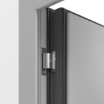 Hörmann Haustür ThermoCarbon 306 RAL 9006-RAL 9006 Detail Bänderr