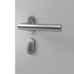 Hörmann Haustür ThermoCarbon 306 RAL 9006-RAL 9006 Detail Oberfläche
