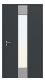 Hörmann Haustür ThermoCarbon 680 RAL 7016-RAL 7016 Frontansicht innen