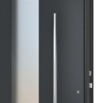 Hörmann Haustür ThermoCarbon 680 RAL 7016-RAL 7016 Detail Drücker