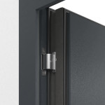 Hörmann Haustür ThermoCarbon 680 RAL 7016-RAL 7016 Detail Bänderr