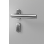 Hörmann Haustür ThermoCarbon 686 RAL 9006-RAL 9006 Detail Oberfläche
