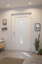 Interio Haustür Kunststoff 4-Sterne 1096 RAL 9016-RAL 9016 Stilwelt innen