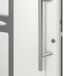 Weru Haustür SEDOR-home H13127-G RAL 9016-RAL 9016 Detail Drücker