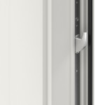 Weru Haustür SEDOR-home H13127-G RAL 9016-RAL 9016 Detail Schließer