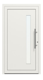 Weru Haustür SEDOR-home H13156-G RAL 9016-RAL 9016 Frontansicht außen
