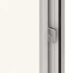 Weru Haustür AVIDA-home H13156-G RAL 9016-RAL 9016 Detail Schließer