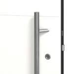 Splendoor Haustür COMFORT C1050 RAL 9016-RAL 9016 Detail Drücker