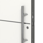 Splendoor Haustür SMART S1060 RAL 9016-RAL 9016 Detail Drücker