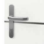 Splendoor Haustür SMART S1060 RAL 9016-RAL 9016 Detail Oberfläche