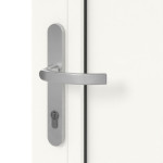 Höning Haustür Schüco Mia AT75-ef RAL 9016 glatt-RAL 9016 glatt Detail Oberfläche