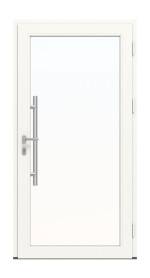 Meeth Haustür Signum Exklusiv PVC 60 RAL 9016-RAL 9016 Frontansicht innen