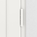 Meeth Haustür Signum Exklusiv PVC 84 RAL 9016-RAL 9016 Detail Bänder