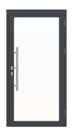 Meeth Haustür Signum Alu 60 RAL 7016-RAL 7016 Frontansicht innen