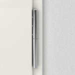 Interio Energiespar-Haustür Stahl-Alu Motiv B02 RAL 9016-RAL 9016 Detail Bänder
