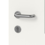 Interio Energiespar-Haustür Stahl-Alu Motiv B03 RAL 9016-RAL 9016 Detail Oberfläche