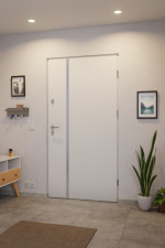 Haustür System S68 2ZA Hebe RAL 9016-RAL 9016 Stilwelt innen