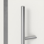 Haustür System S68 2ZA Hebe RAL 9016-RAL 9016 Detail Drücker