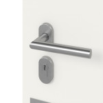 Haustür System S68 ZL ARCTIC Atena RAL 9016-RAL 9016 Detail Oberfläche