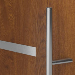 Haustür System S68 ZL ARCTIC Westa Golden Oak-Golden Oak Detail Drücker