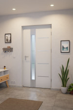 Haustür System S68 ZL ARCTIC Luna RAL 9016-RAL 9016 Stilwelt innen