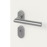 Haustür System S68 ZL ARCTIC Luna RAL 9016-RAL 9016 Detail Oberfläche