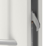 Haustür System S68 ZL ARCTIC Luna RAL 9016-RAL 9016 Detail Schließer