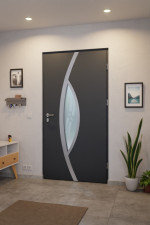 Haustür System S68 ZL ARCTIC Gaja RAL 7016-RAL 7016 Stilwelt innen