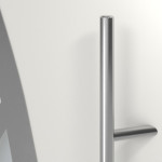 Haustür System S68 ZL ARCTIC Gaja RAL 9016-RAL 9016 Detail Drücker