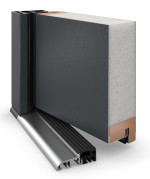 Haustür System S68 ZL ARCTIC Gaja RAL 7016-RAL 7016 Detail Querschnitt