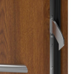 Haustür System S68 ZL ARCTIC Juventus Golden Oak-Golden Oak Detail Schließer