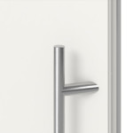 Haustür Smart AL-104 RAL 9016-RAL 9016 Detail Drücker