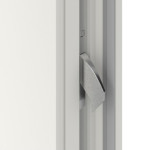 Haustür Smart AL-104 RAL 9016-RAL 9016 Detail Schließer