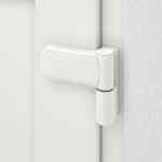 Haustür Smart AL-104 RAL 9016-RAL 9016 Detail Bänder