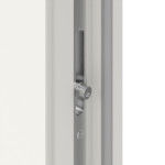 Haustür Kunststoff Premium F003 RAL 9016-RAL 9016 Detail Schließer