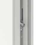 Haustür Kunststoff Premium F011 RAL 9016-RAL 9016 Detail Schließer