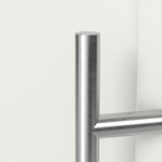 Haustür Kunststoff Premium F016 RAL 9016-RAL 9016 Detail Drücker