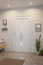 Haustür Kunststoff Premium F031 RAL 9016-RAL 9016 Stilwelt innen