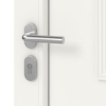Haustür Kunststoff Premium T004 RAL 9016-RAL 9016 Detail Oberfläche
