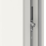 Haustür Kunststoff Premium T009 RAL 9016-RAL 9016 Detail Schließer