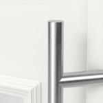 Haustür Kunststoff Premium T010 RAL 9016-RAL 9016 Detail Drücker