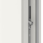 Haustür Kunststoff Premium T010 RAL 9016-RAL 9016 Detail Schließer