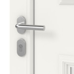 Haustür Kunststoff Premium T010 RAL 9016-RAL 9016 Detail Oberfläche