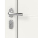 Haustür Kunststoff Premium T018 RAL 9016-RAL 9016 Detail Oberfläche