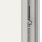 Haustür Kunststoff Premium T043 RAL 9016-RAL 9016 Detail Schließer
