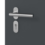 Hörmann Haustür ISOPRO IP 020 RAL 7016-RAL 7016 Detail Oberfläche