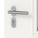 Hörmann Haustür ISOPRO IP 410 RAL 9016-RAL 9016 Detail Oberfläche