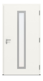 Hörmann Haustür ISOPRO IP 700 RAL 9016-RAL 9016 Frontansicht innen